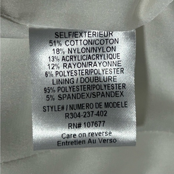 Alice + Olivia whiteTweed Blazer/jacket - Picture 12 of 16